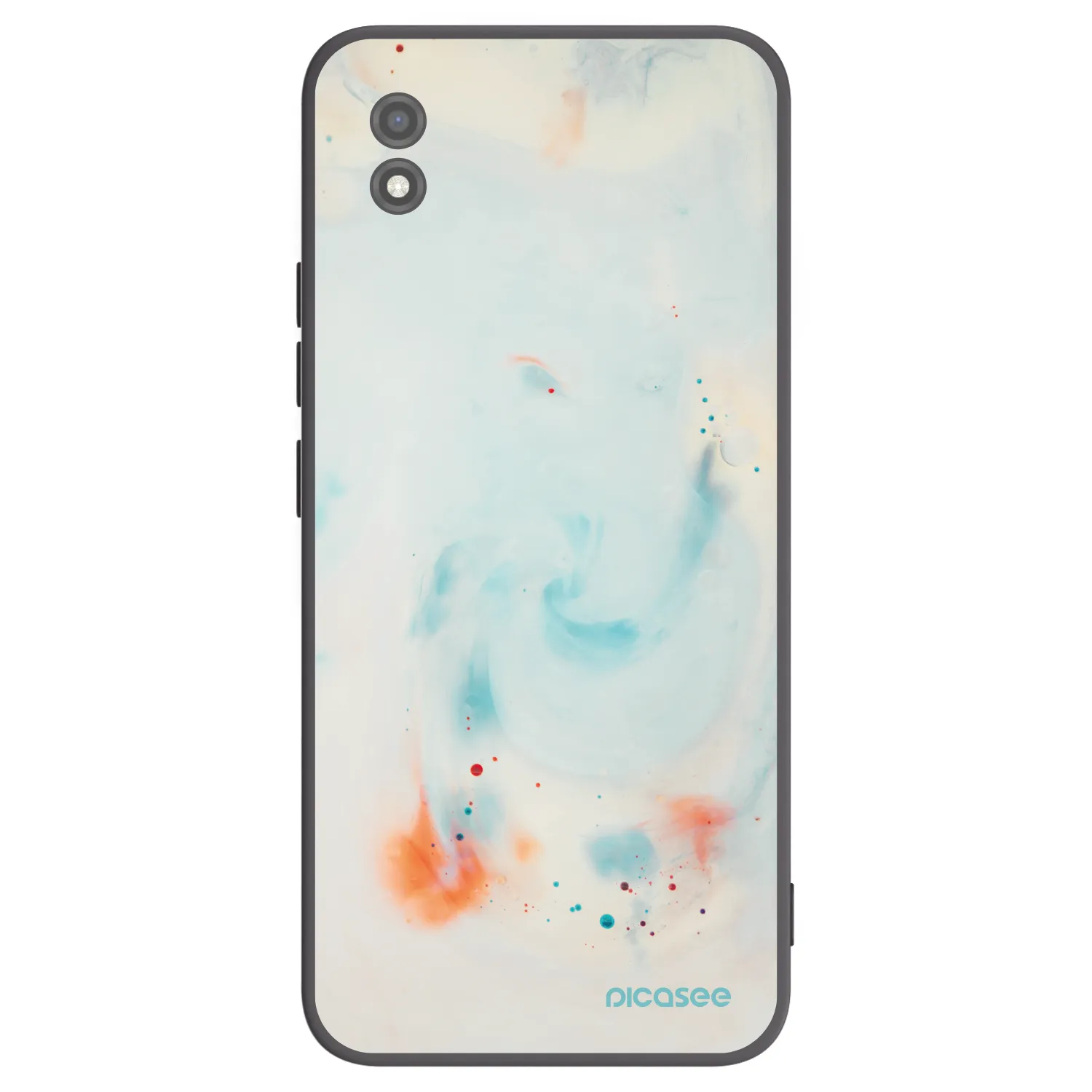 Picasee Realme C11 (2021) Hülle - Schwarzes Silikon - Splash