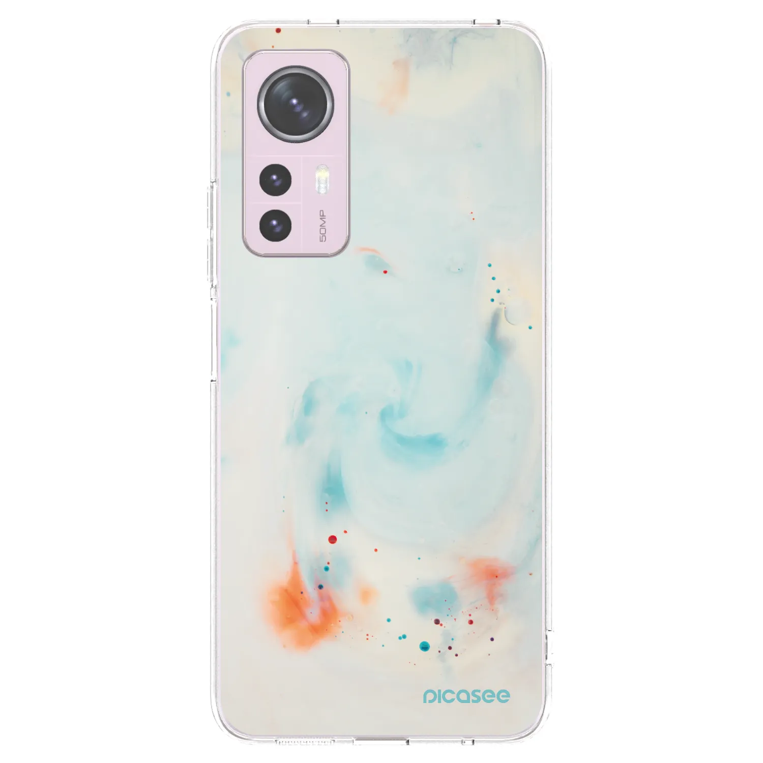 Picasee Xiaomi 12 Hülle - Transparentes Silikon - Splash