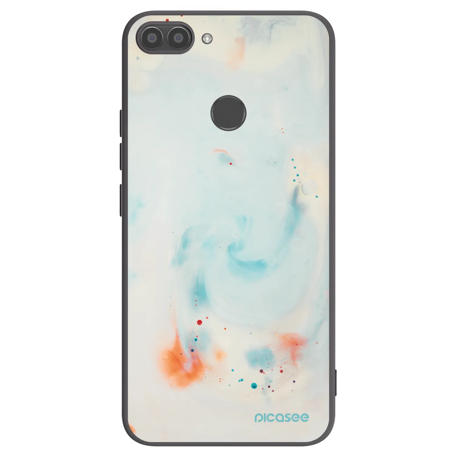Picasee Huawei P Smart Hülle - Schwarzes Silikon - Splash