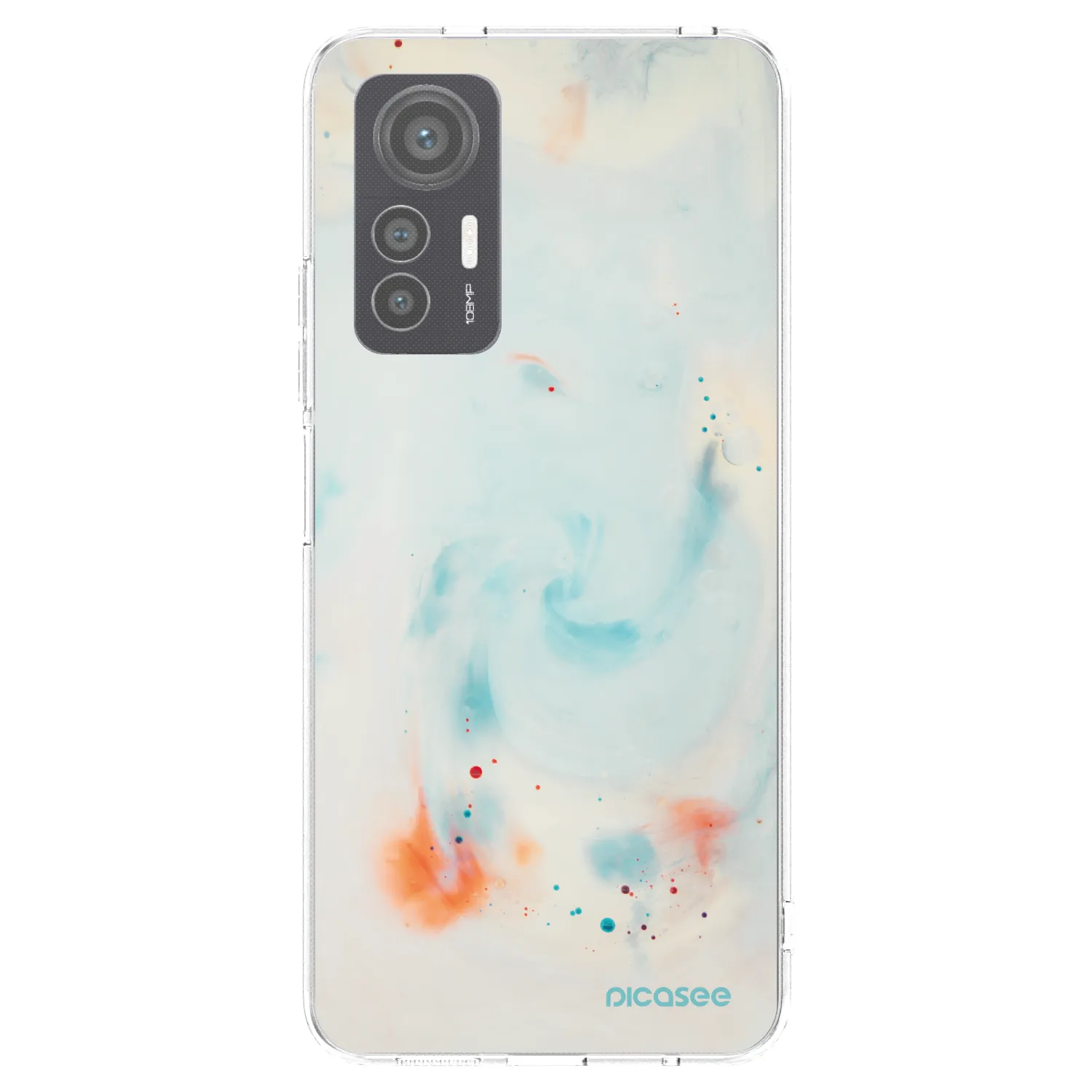 Picasee Xiaomi 12 Lite Hülle - Transparentes Silikon - Splash