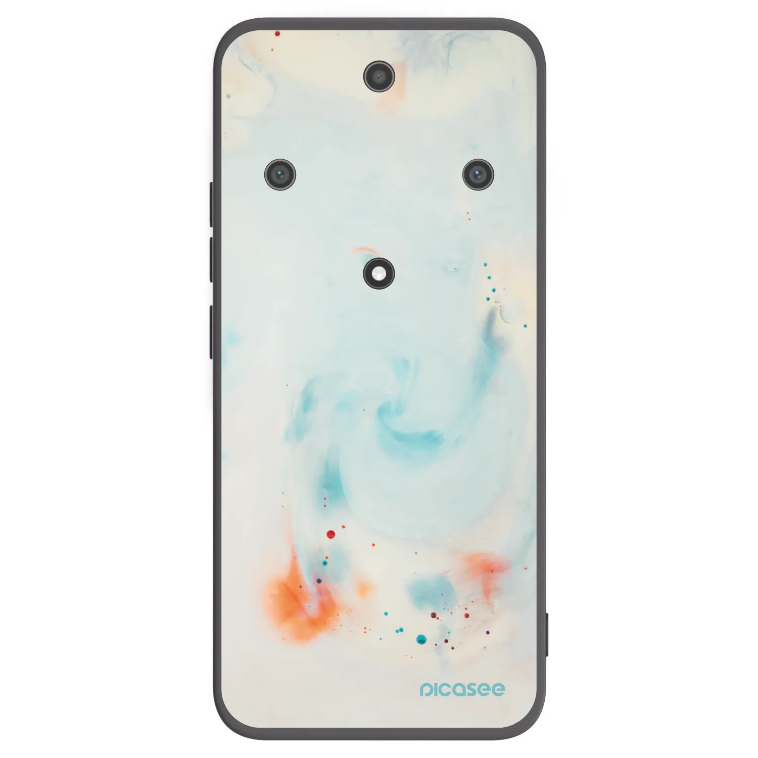 Picasee Honor Magic5 Lite 5G Hülle - Schwarzes Silikon - Splash