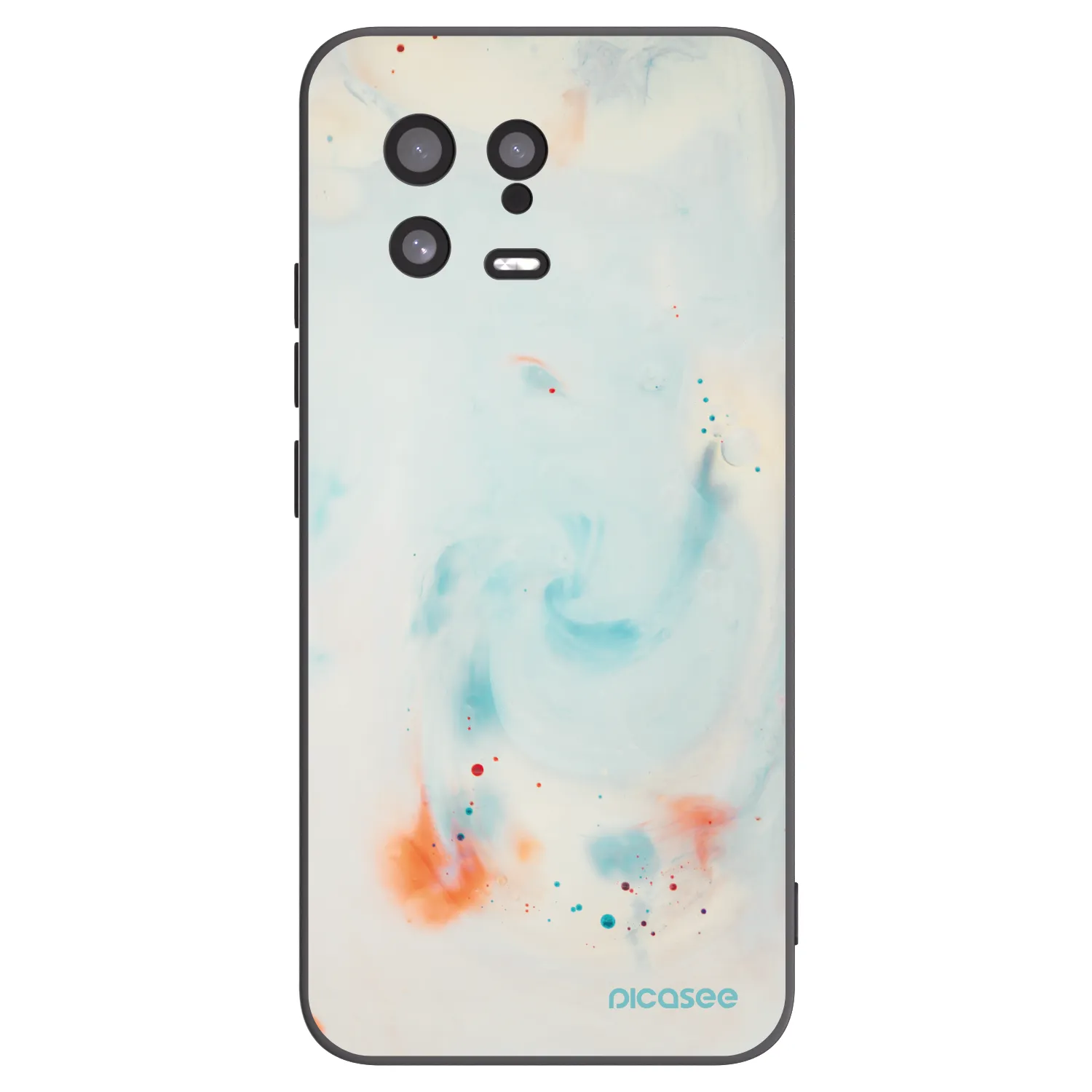Picasee Xiaomi 13 Hülle - Schwarzes Silikon - Splash