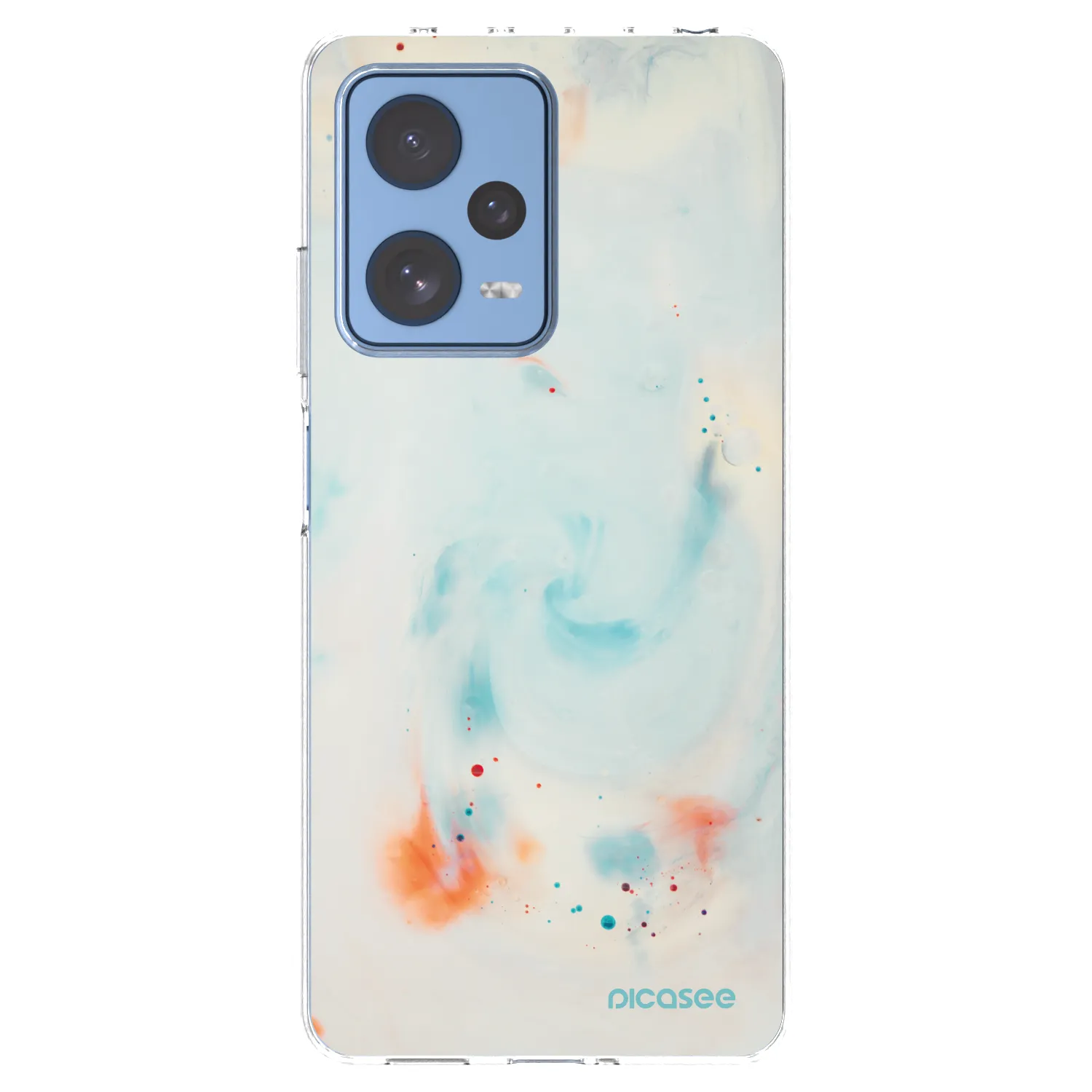 Picasee Xiaomi Redmi Note 12 Pro 5G Hülle - Transparentes Silikon - Splash