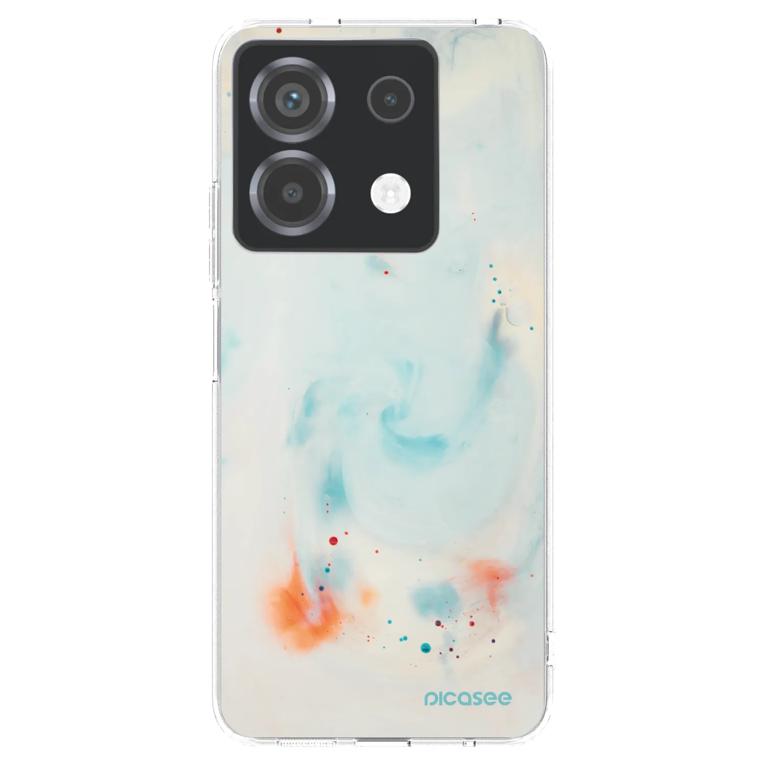 Picasee Xiaomi Poco X6 Hülle - Transparentes Silikon - Splash