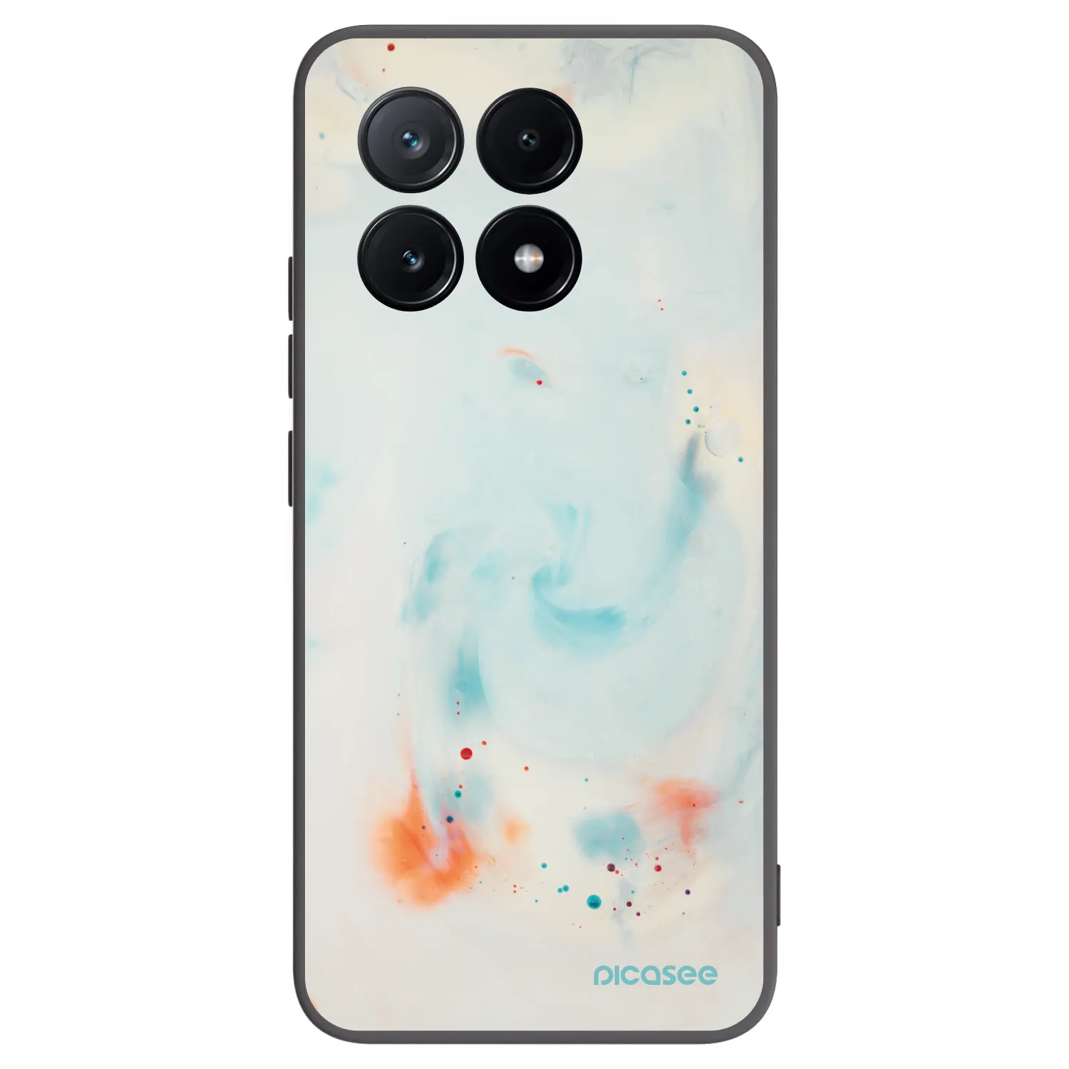 Picasee Xiaomi Poco X6 Pro Hülle - Schwarzes Silikon - Splash