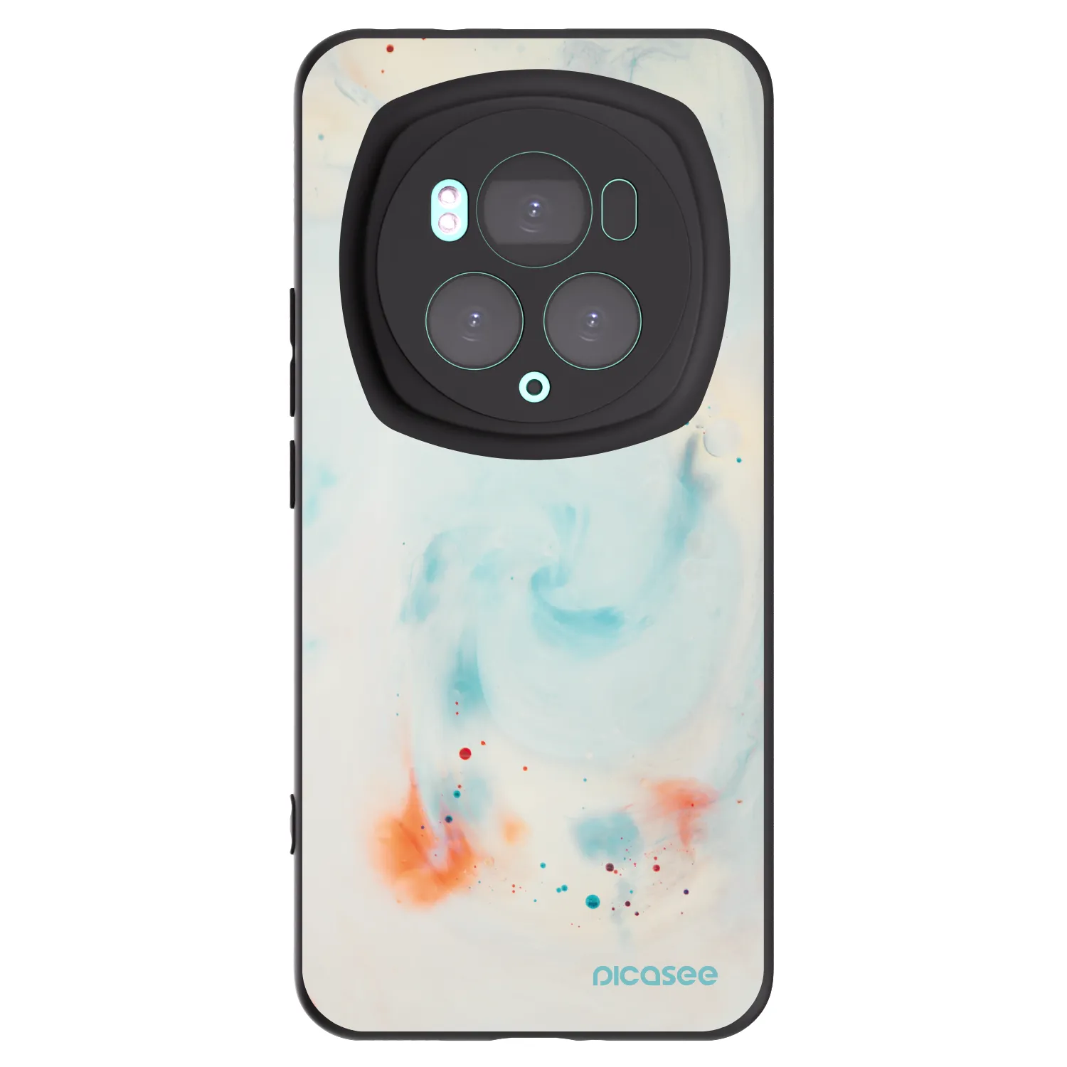 Picasee Honor Magic6 Pro Hülle - Schwarzes Silikon - Splash