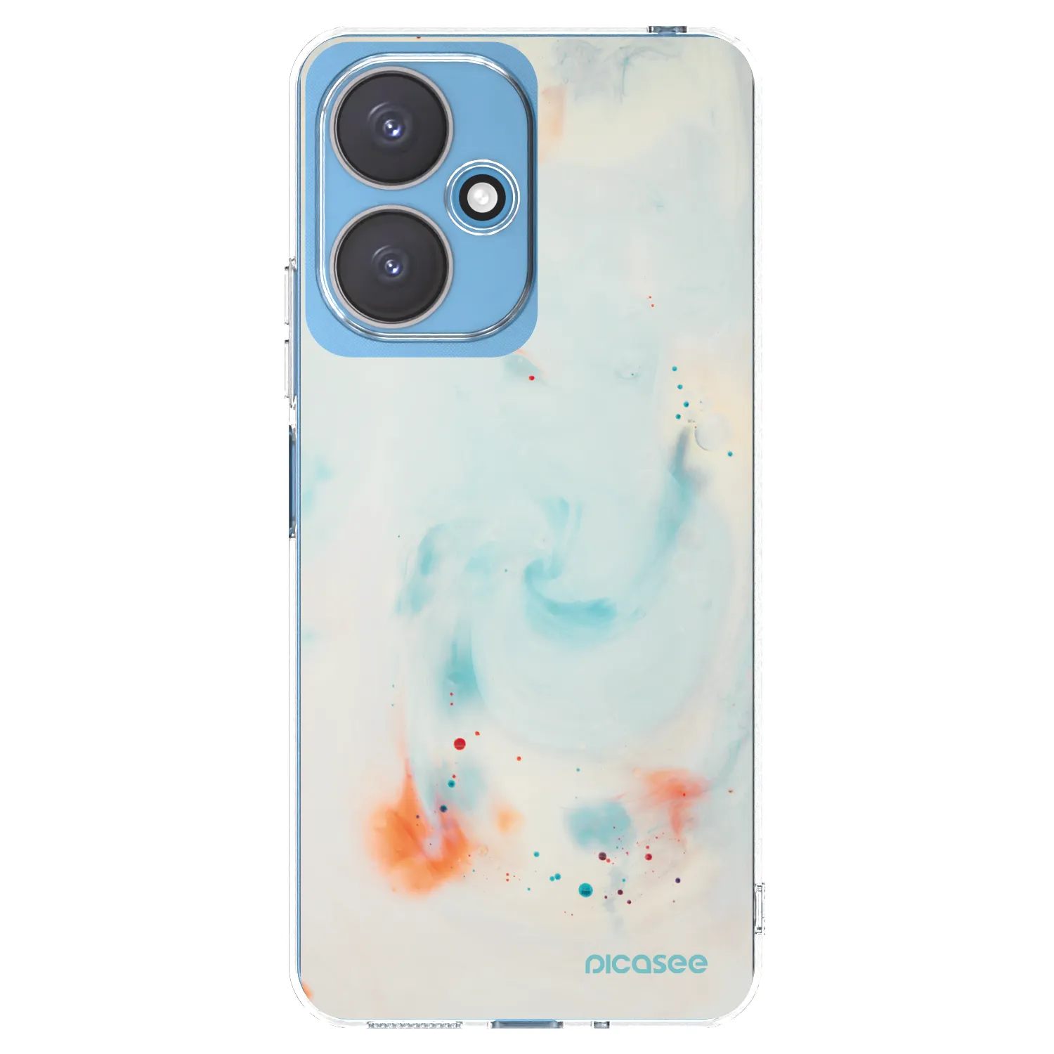 Picasee Xiaomi Redmi 13C 5G Hülle - Transparentes Silikon - Splash