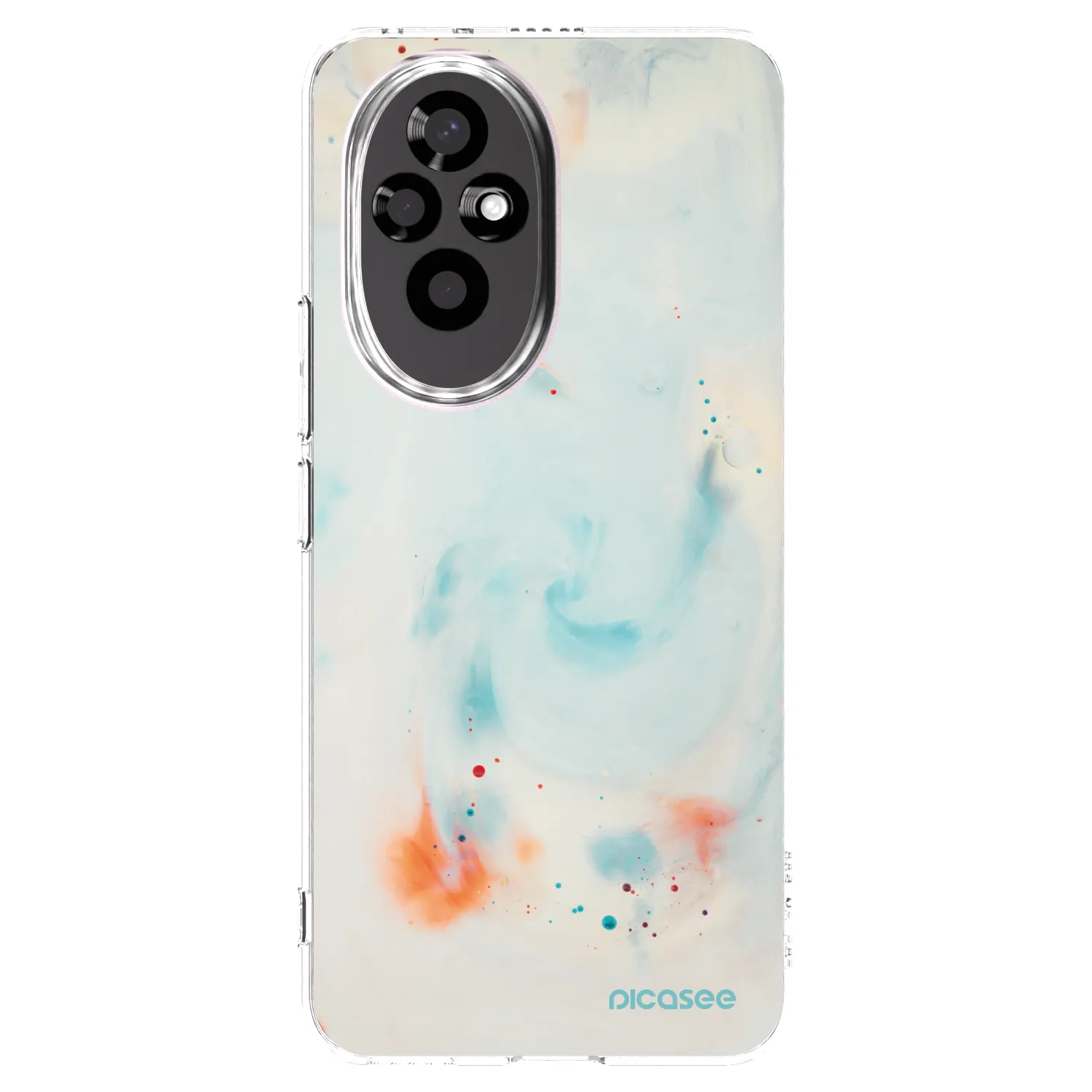 Picasee Honor 200 Pro 5G Hülle - Transparentes Silikon - Splash