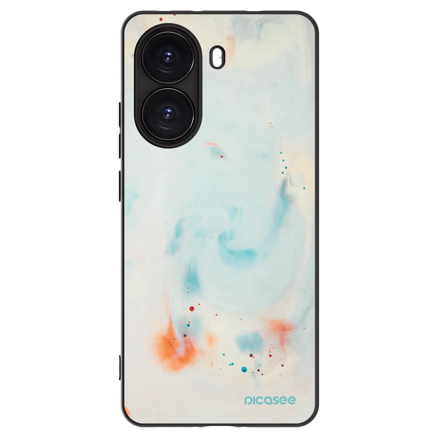 Picasee Xiaomi Poco X7 Pro 5G Hülle - Schwarzes Silikon - Splash