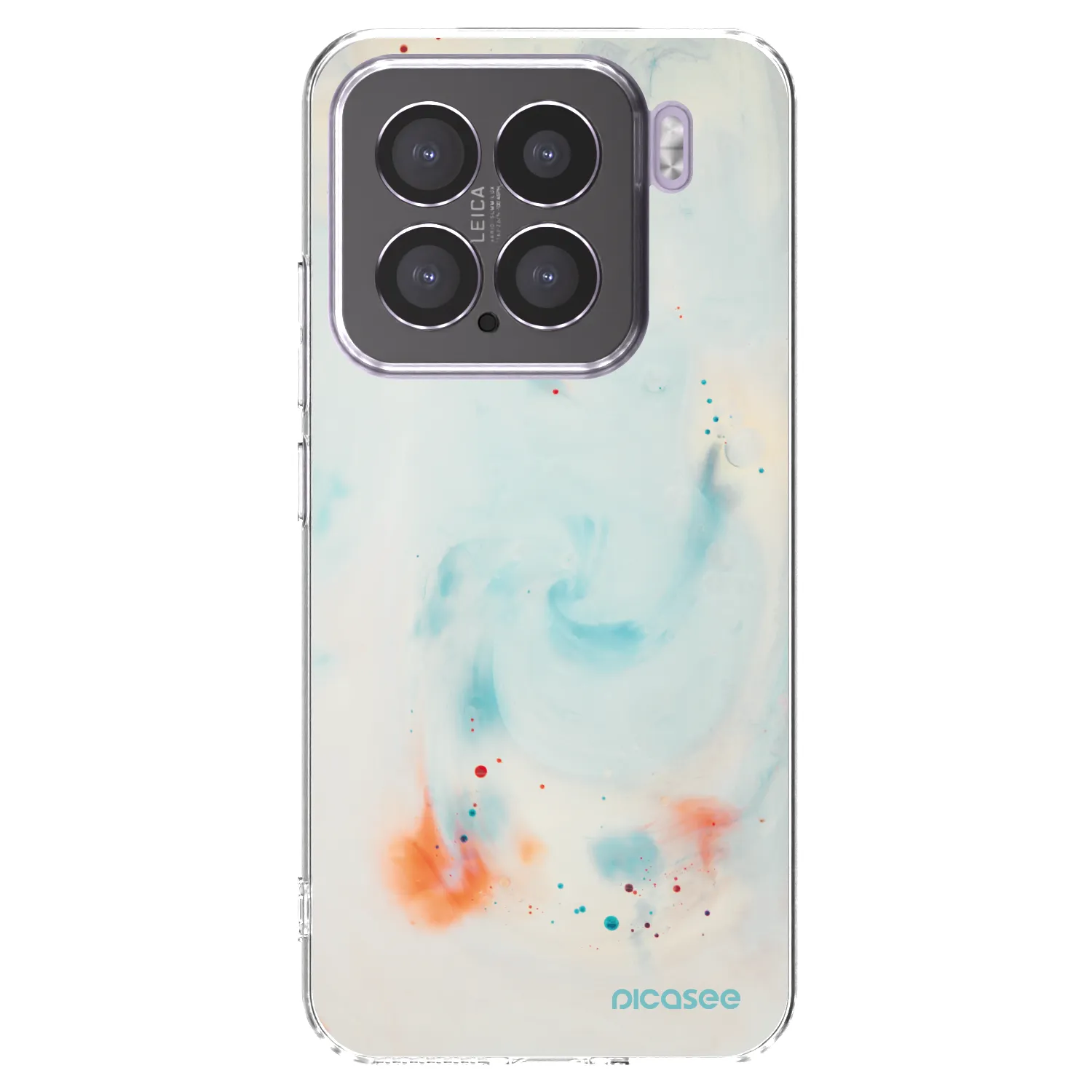 Picasee Xiaomi 15 Hülle - Transparentes Silikon - Splash