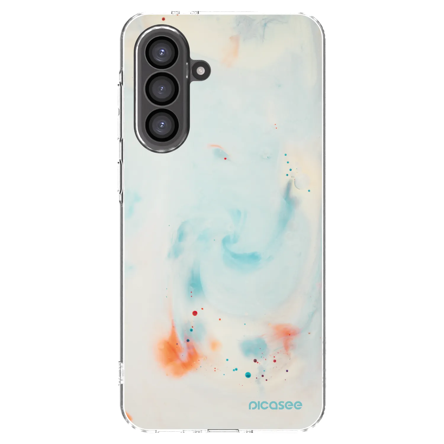 Picasee Samsung Galaxy A36 5G Hülle - Transparentes Silikon - Splash