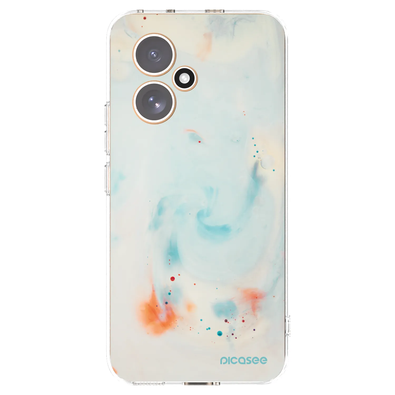 Picasee Honor 400 5G Hülle - Transparentes Silikon - Splash