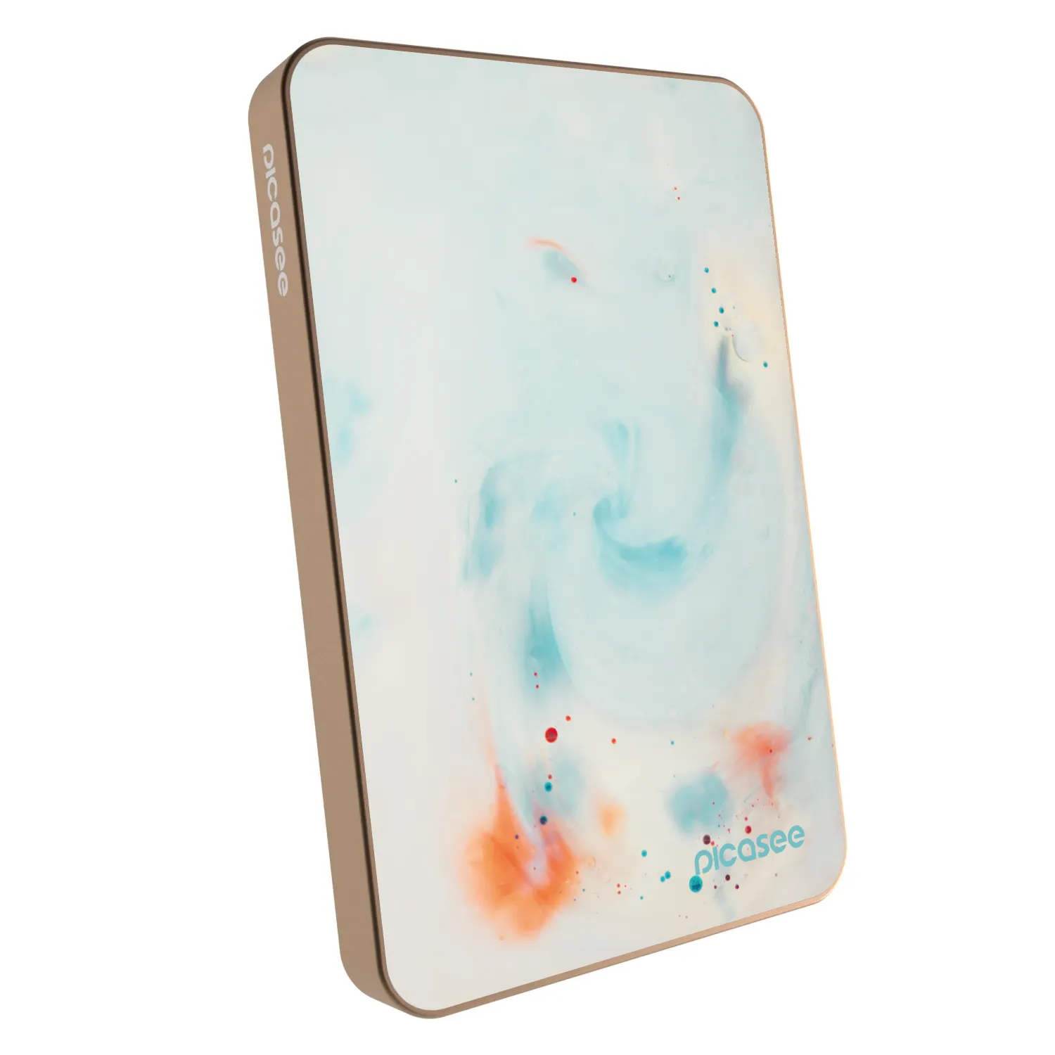 Picasee Powerbank mit MagSafe 5 000 mAh Golden - Splash