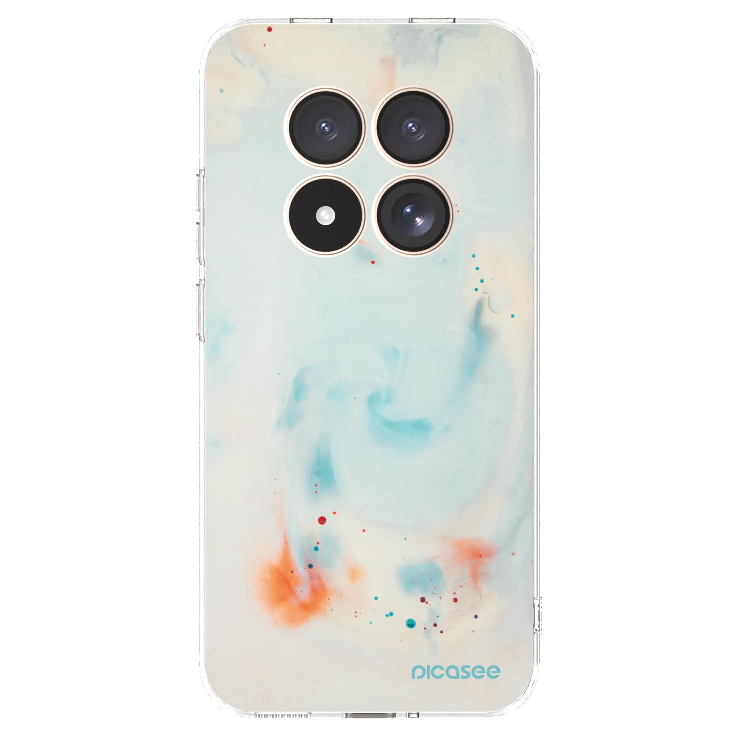 Picasee Xiaomi Redmi Note 15 Pro 4G Hülle - Transparentes Silikon - Splash