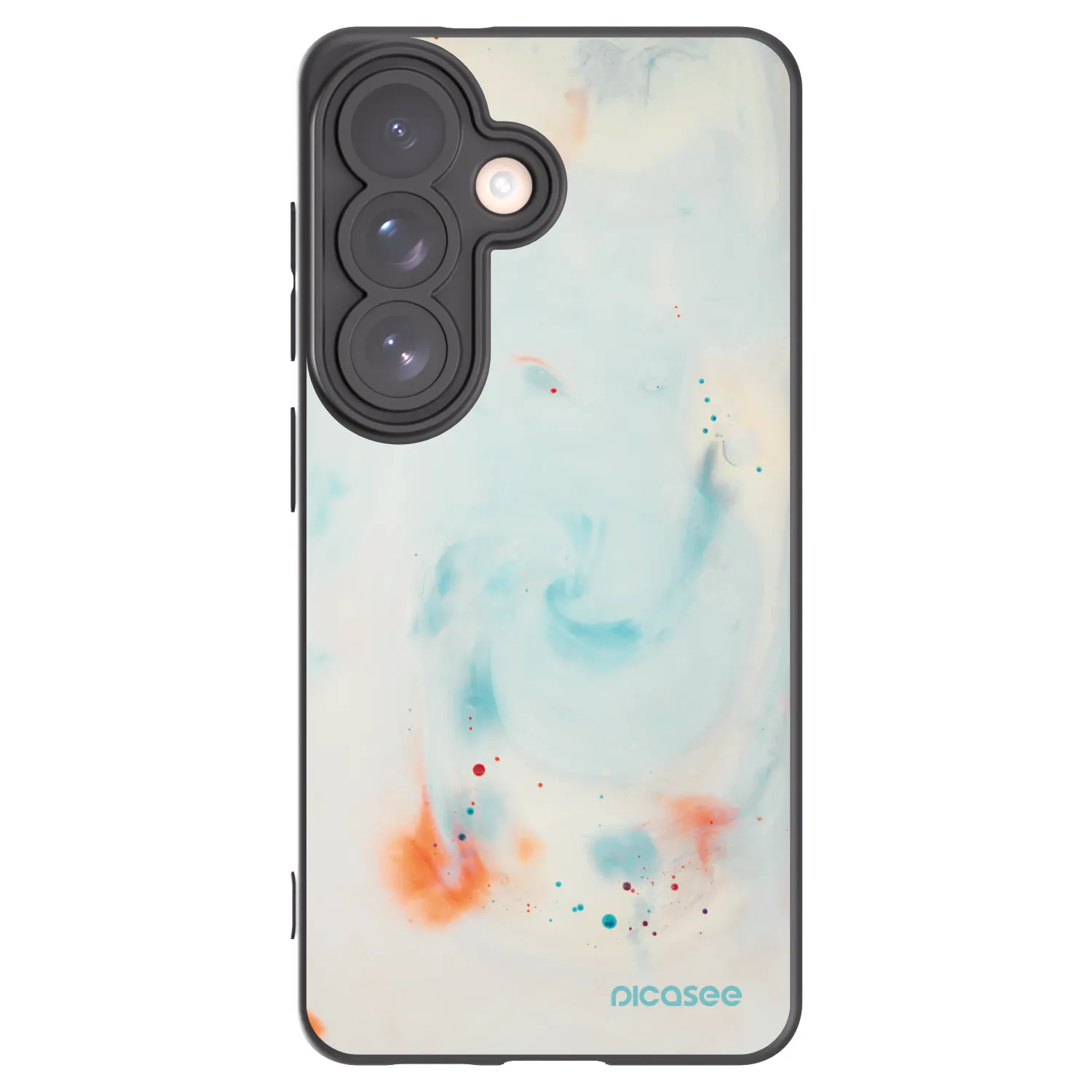 Picasee Samsung Galaxy S26 Hülle - Schwarzes Silikon - Splash