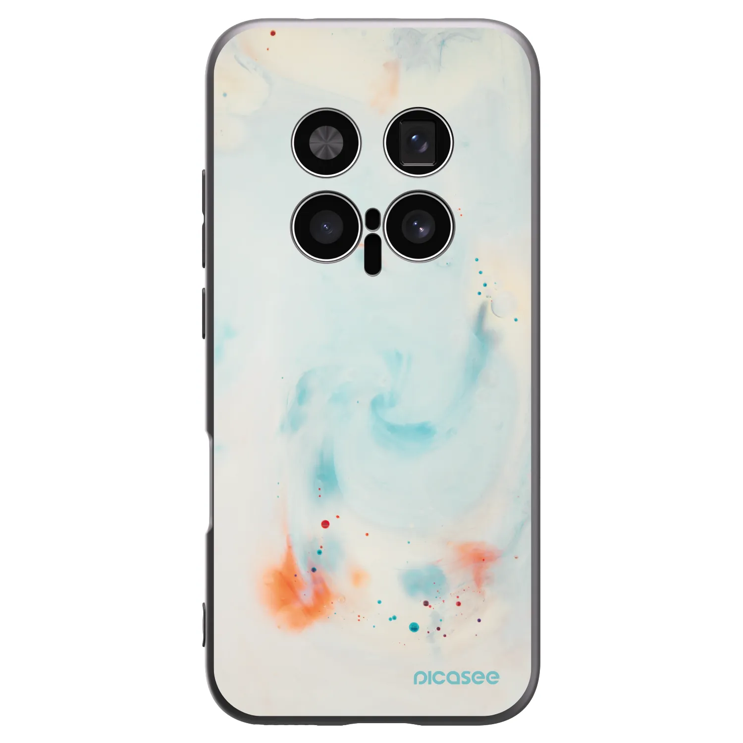 Picasee Honor Magic8 Pro 5G Hülle - Schwarzes Silikon - Splash