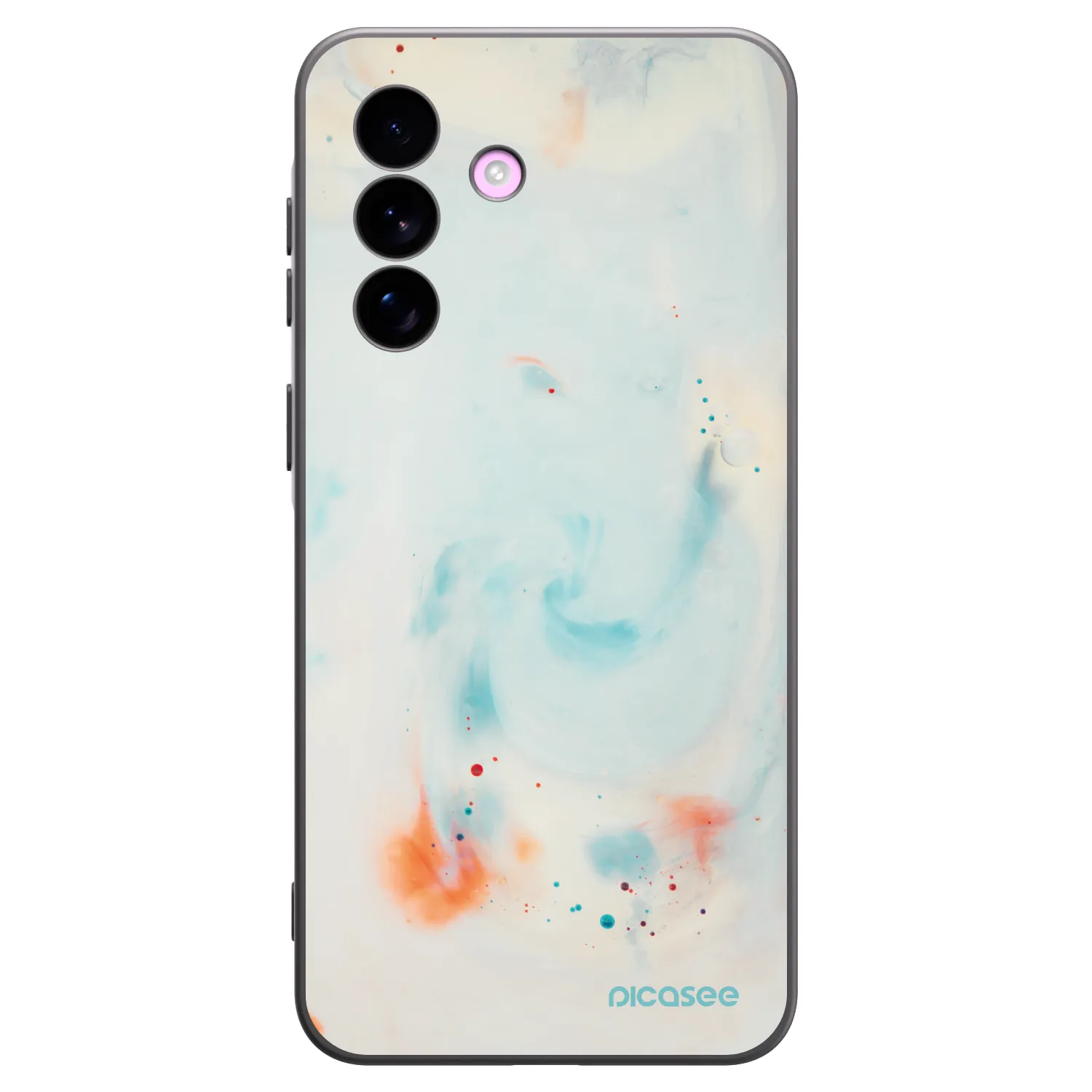 Picasee Samsung Galaxy A57 5G Hülle - Schwarzes Silikon - Splash