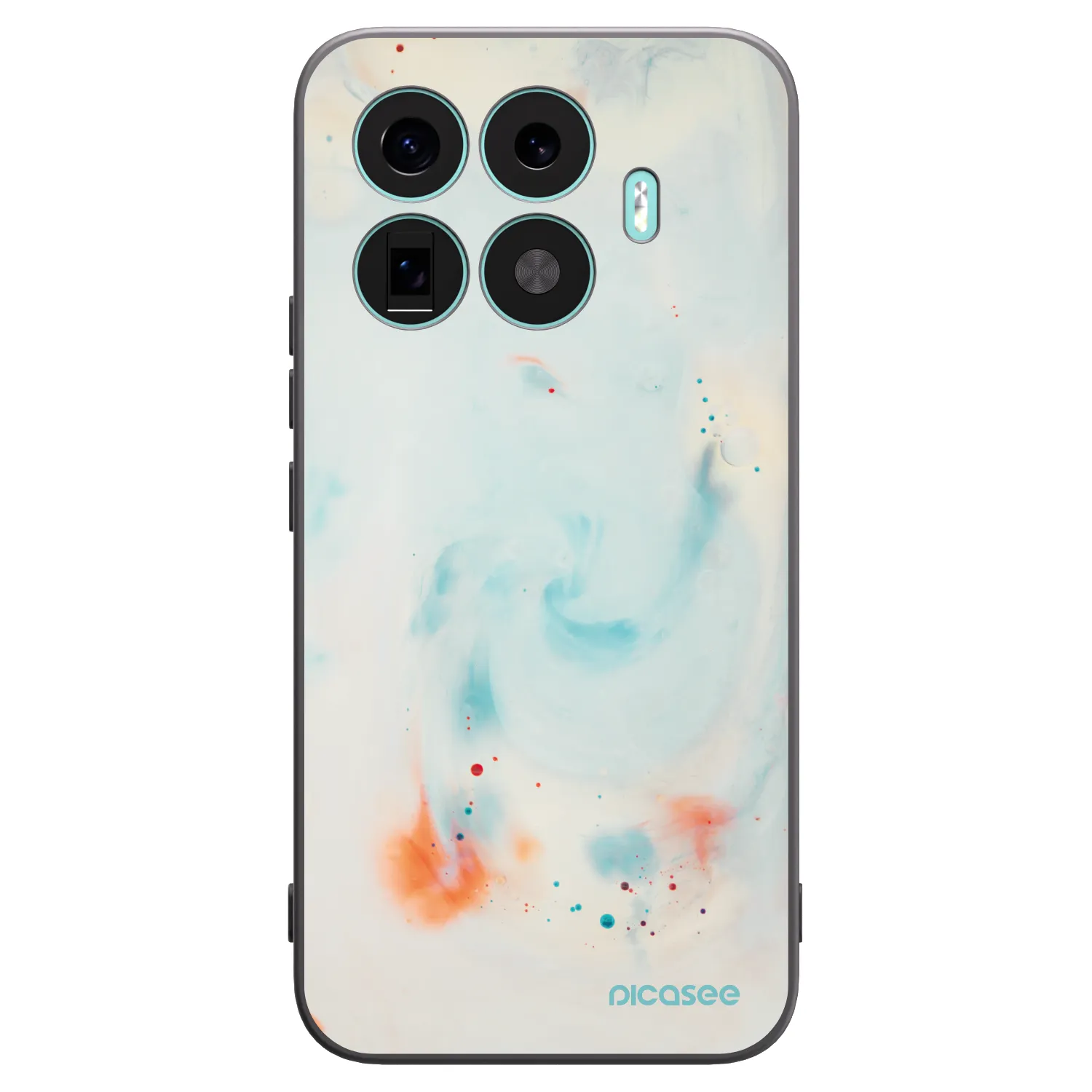 Picasee Xiaomi 17T Pro Hülle - Schwarzes Silikon - Splash