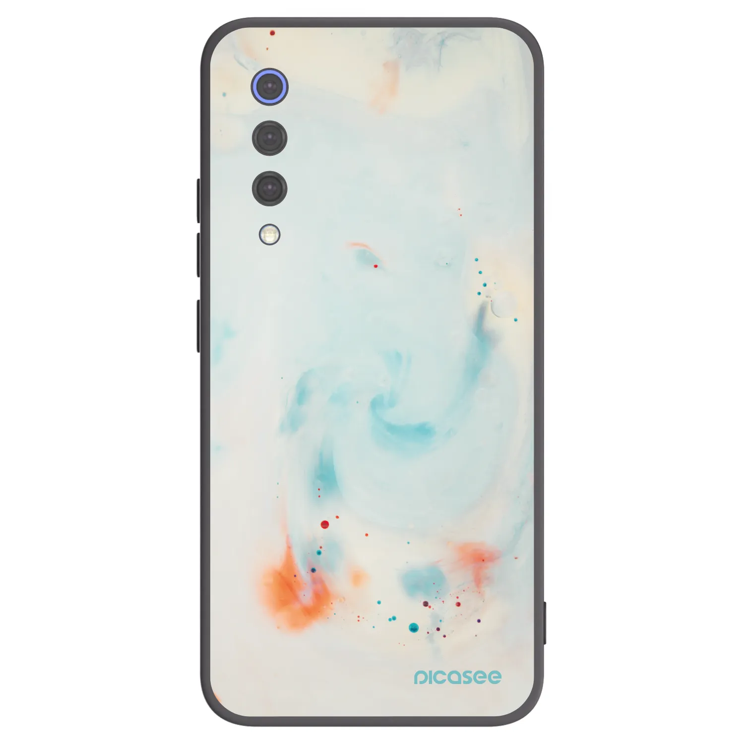 Picasee Xiaomi Mi 9 SE Hülle - Schwarzes Silikon - Splash