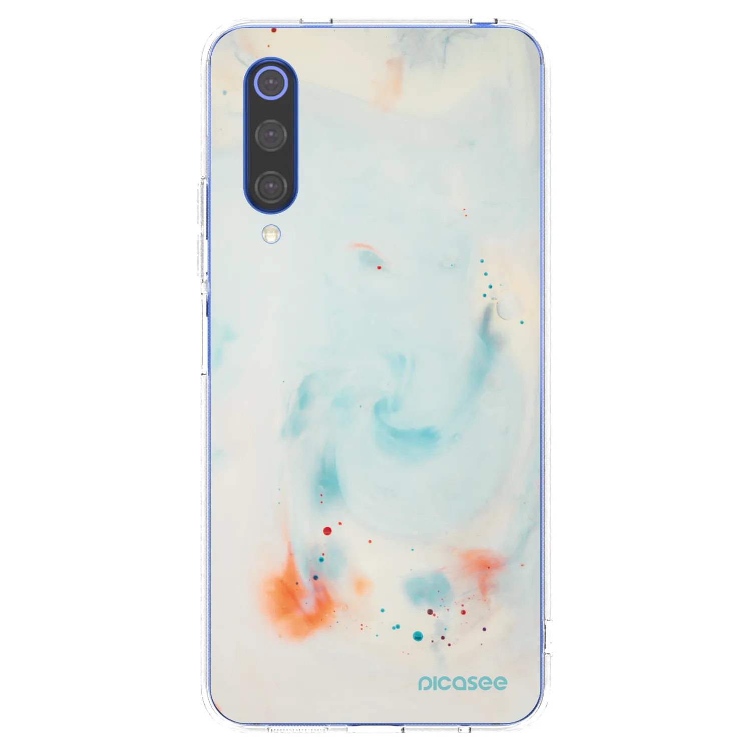 Picasee Xiaomi Mi 9 SE Hülle - Transparentes Silikon - Splash