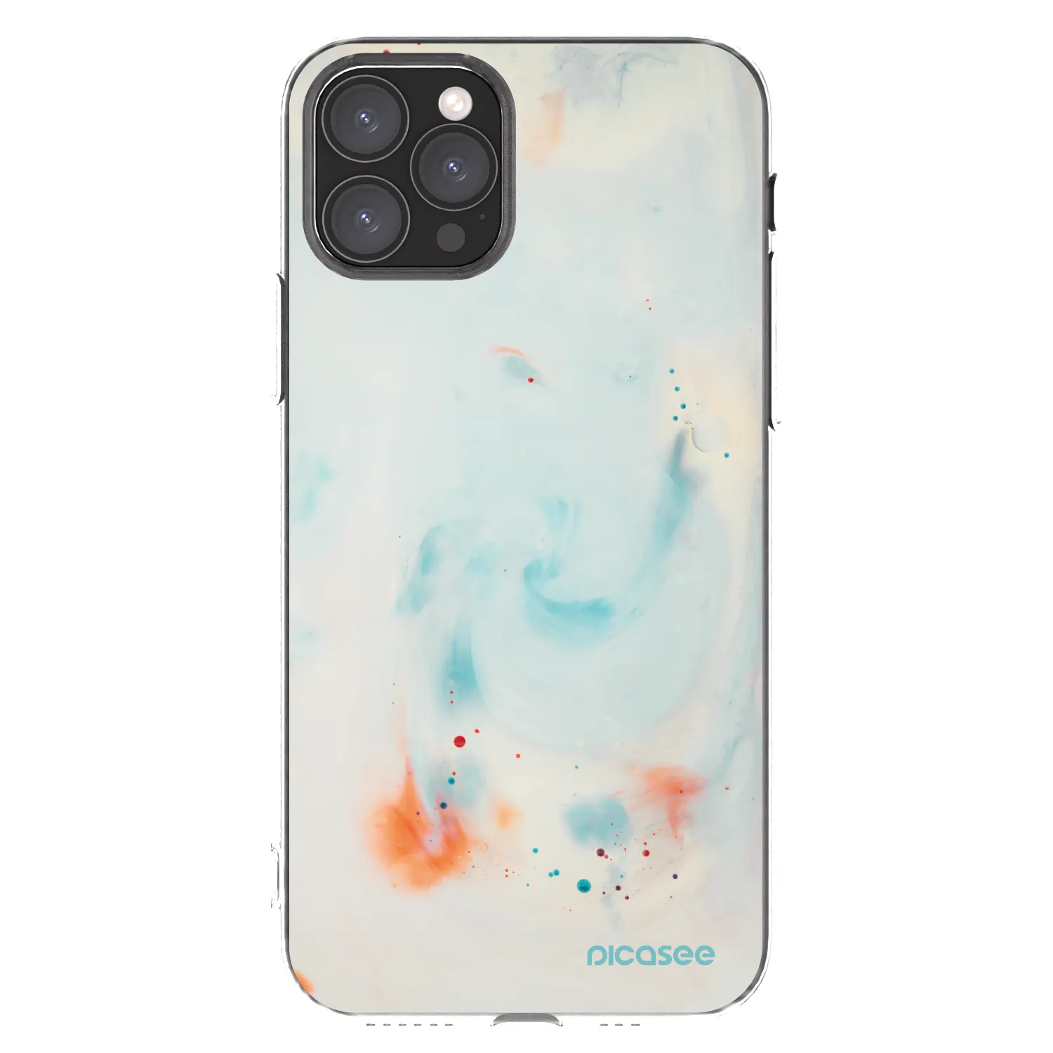 Picasee Apple iPhone 11 Pro Hülle - Transparentes Silikon - Splash
