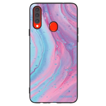 Hülle für Samsung Galaxy A20s - Pink liquid