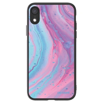 Picasee ULTIMATE CASE für Apple iPhone XR - Pink liquid