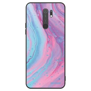 Hülle für Xiaomi Redmi 9 - Pink liquid