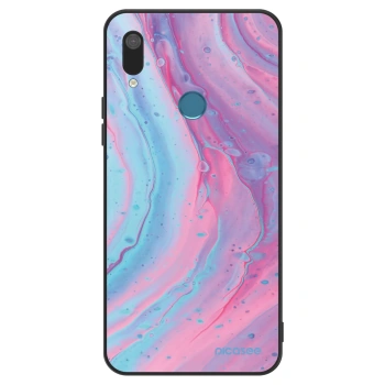 Hülle für Huawei Y7 2019 - Pink liquid