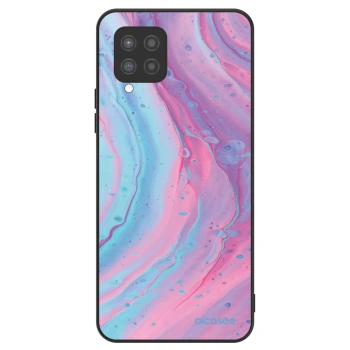 Hülle für Samsung Galaxy A42 A426B - Pink liquid