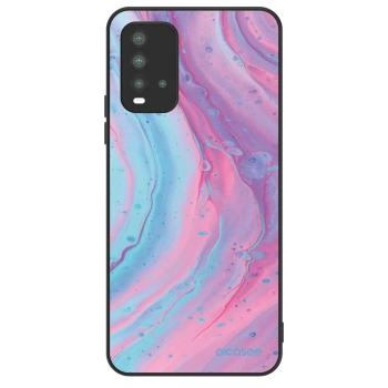 Hülle für Xiaomi Redmi 9T - Pink liquid