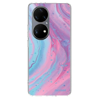 Hülle für Huawei P50 - Pink liquid