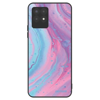 Hülle für Realme 8i - Pink liquid