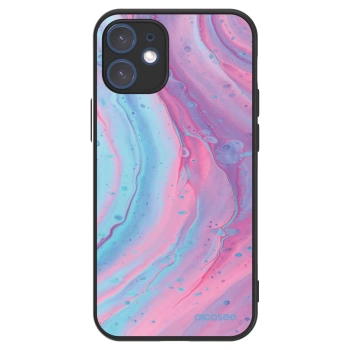 Picasee ULTIMATE CASE MagSafe für Apple iPhone 12 mini - Pink liquid