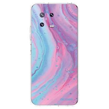 Picasee Xiaomi 13 Pro Hülle - Transparentes Silikon - Pink liquid