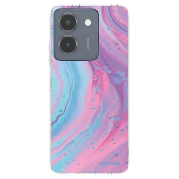 Hülle für Vivo Y36 4G - Pink liquid