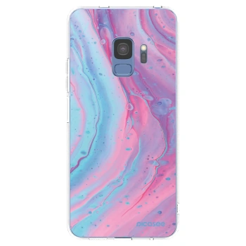 Hülle für Samsung Galaxy S9 G960F - Pink liquid