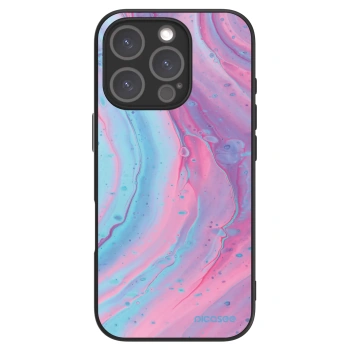 Hülle für Apple iPhone 16 Pro - Pink liquid