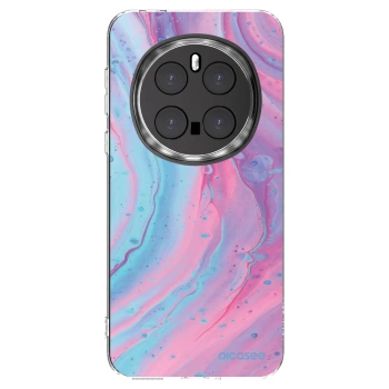 Picasee Honor Magic7 Pro 5G Hülle - Transparentes Silikon - Pink liquid