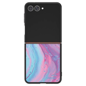 Hülle für Samsung Galaxy Z Flip7 5G - Pink liquid