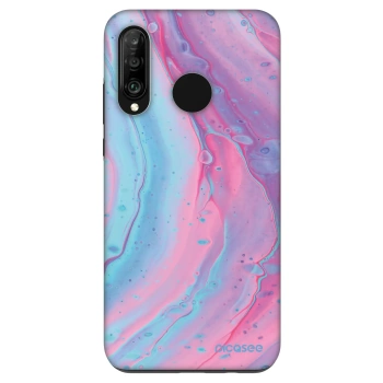 Hülle für Huawei P30 Lite - Pink liquid