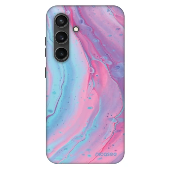 Hülle für Samsung Galaxy S24 S921B 5G - Pink liquid
