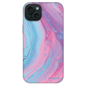 Hülle für Apple iPhone 14 Plus - Pink liquid