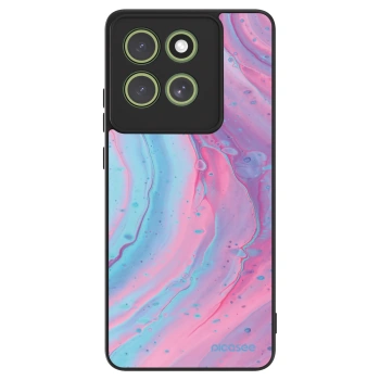 Hülle für Motorola Moto G86 5G - Pink liquid