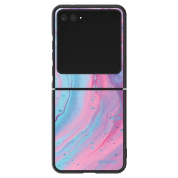 Hülle für Motorola Razr 60 - Pink liquid