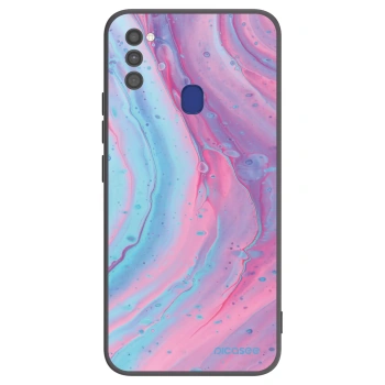 Hülle für Samsung Galaxy M21 M215F - Pink liquid