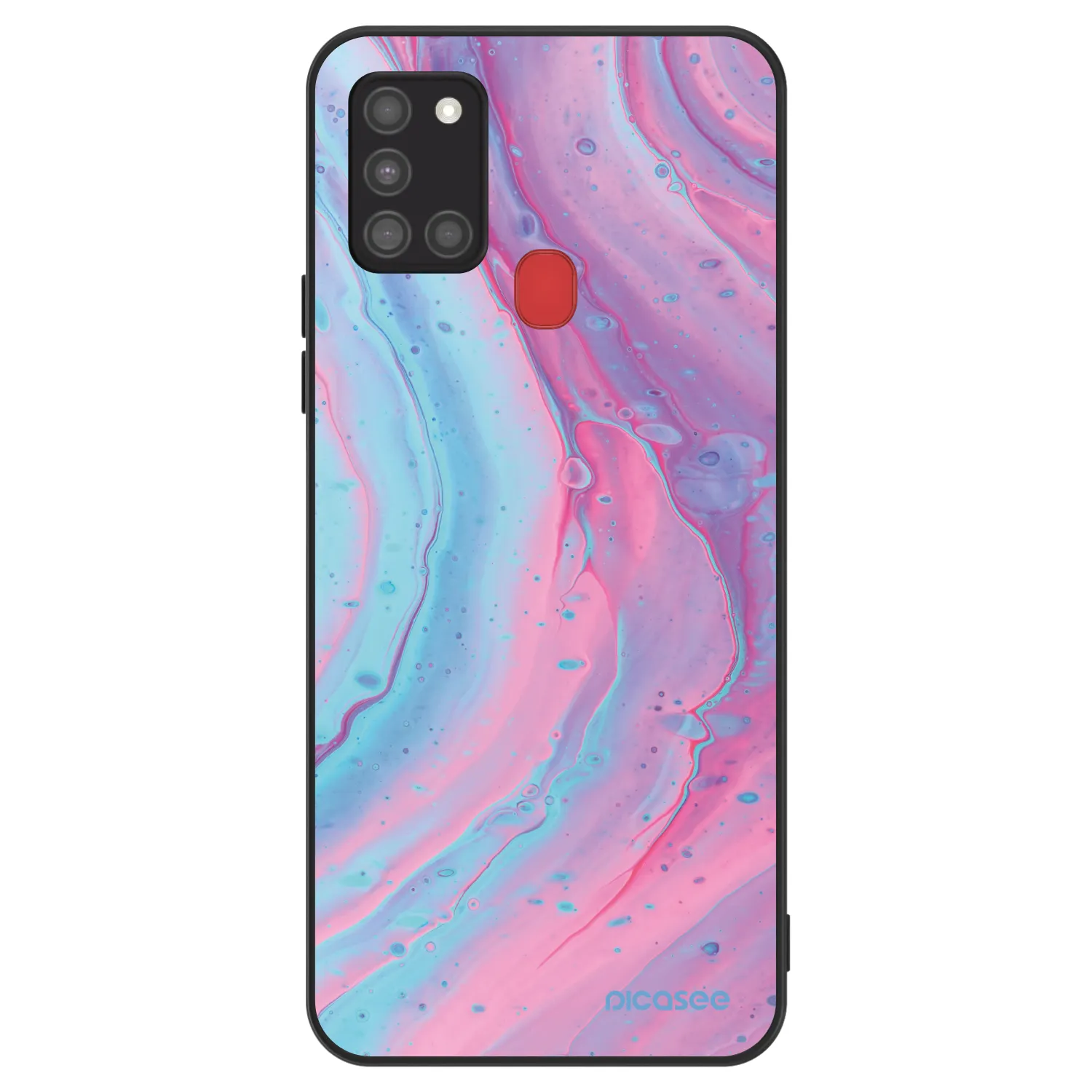 Picasee ULTIMATE CASE für Samsung Galaxy A21s - Pink liquid