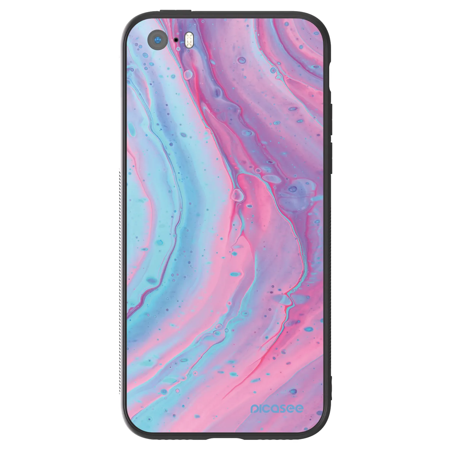 Picasee ULTIMATE CASE für Apple iPhone 5/5S/SE - Pink liquid