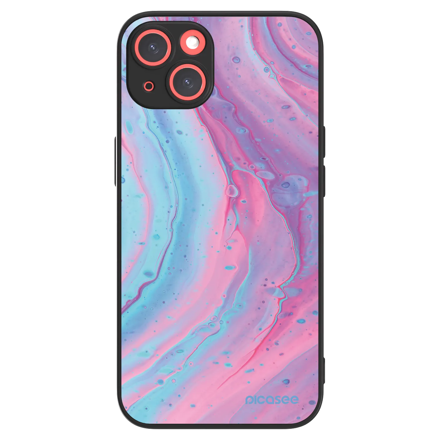 Picasee ULTIMATE CASE für Apple iPhone 13 - Pink liquid