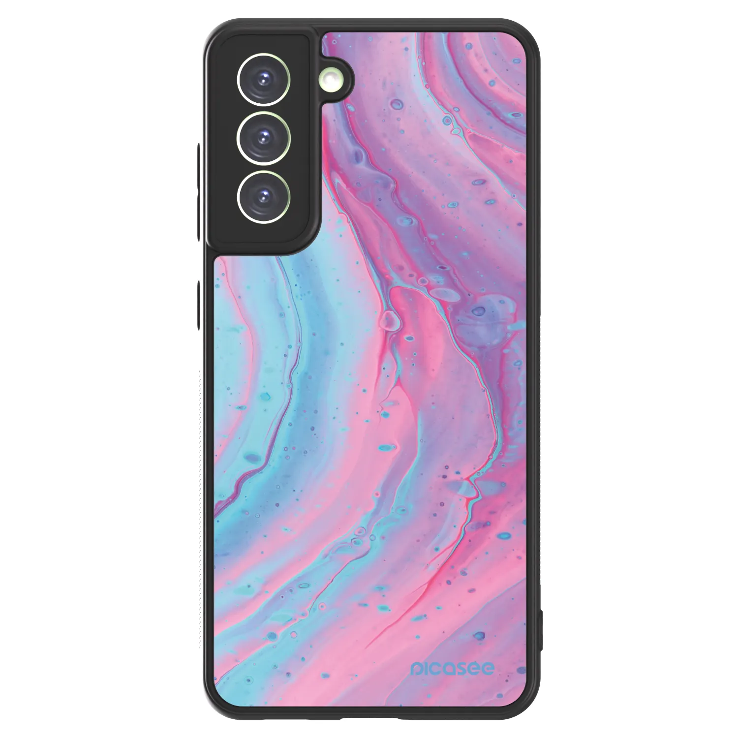 Picasee ULTIMATE CASE für Samsung Galaxy S21 FE 5G - Pink liquid